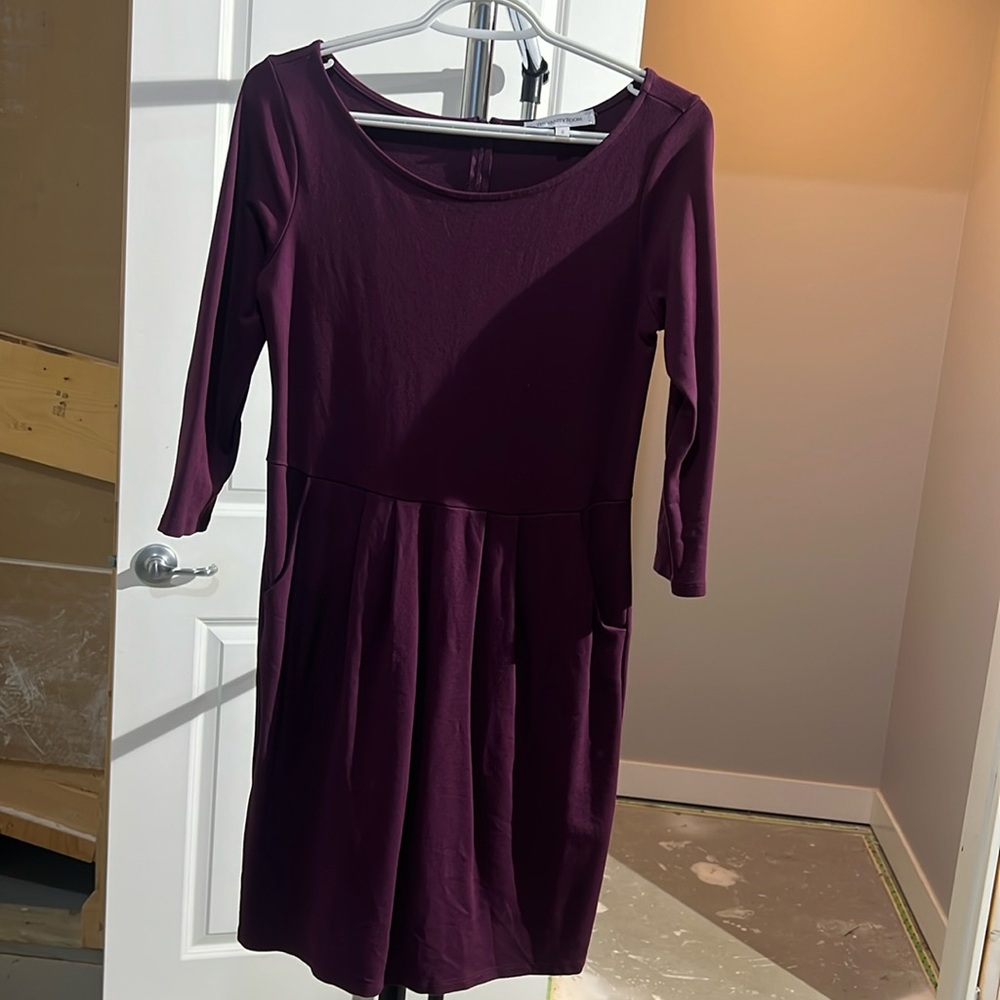 Burgundy Dress